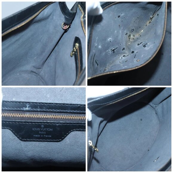 LOUIS VUITTON Epi Saint Jacques Shopping Shoulder Bag Black M52262 Auth 119122 - Picture 15 of 16